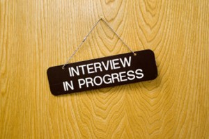 interview in progress